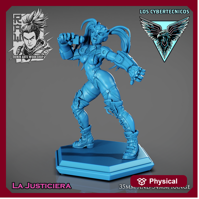 La Justiciera - Cyberpunk Luchadora 35mm