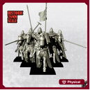 Late Crusader Knights on Horse - Complete Regiment - 28mm (Historic Scale)