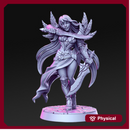 Valeen - Female blade dancer - 32mm - DnD
