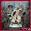Orlando Bogamir - Human Warrior- 32mm - DnD