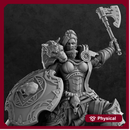The Wolf Queen (true scale)