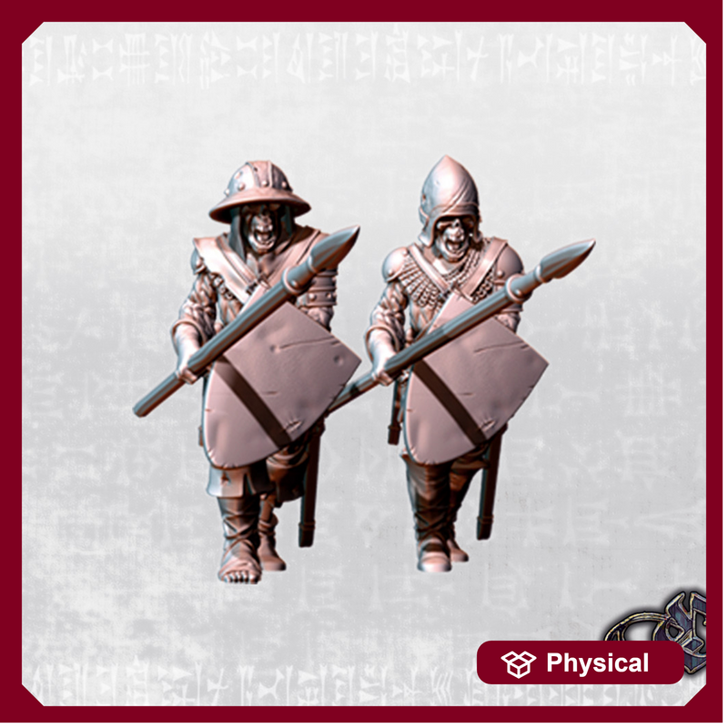 Revived Spearmen ADVANCING