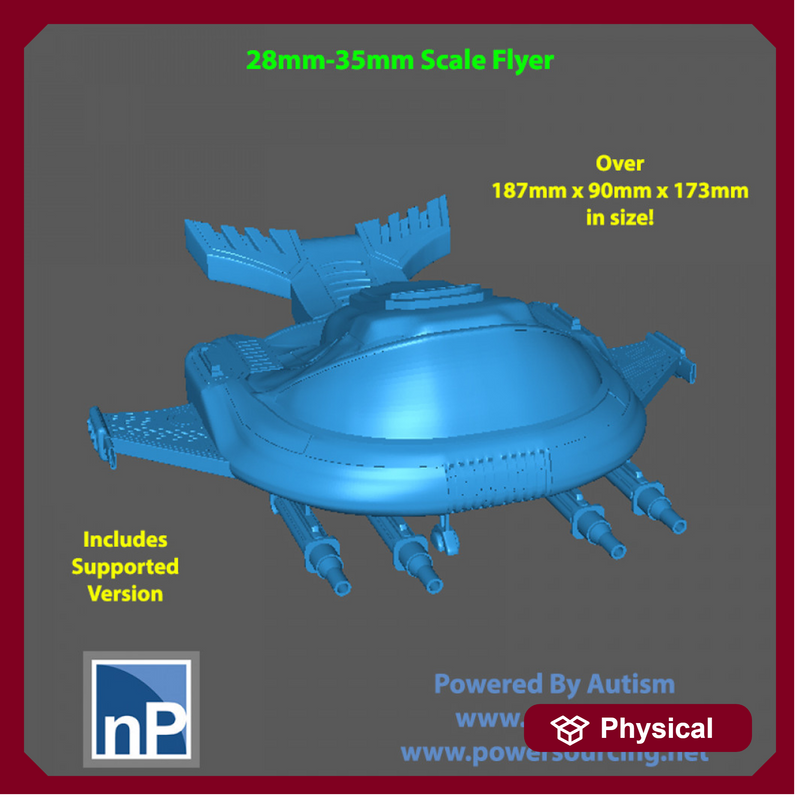 28mm/35mm Sci-Fi Flyer - Only-Games