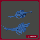 French Great War Artillery Pieces