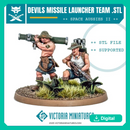 Devils missile Launcher Team .STL