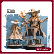 Human Female Wizard, Warlock, Sorcerer PC NPC | 28mm, 32mm,54mm, 75mm, 100mm Scale Resin Miniature | Dungeons and Dragons | - Only-Games