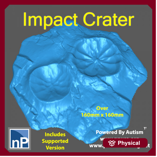 Modern Marvels - Small Crater for Tabletop Wargames - Only-Games