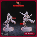 Frenzied Lute Bard - The Ballad of the Rat Plague - CastNPlay - Terrain Wargaming D&D DnD 28mm 32mm 40mm 54mm