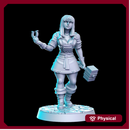 Branda (female blacksmith) - 32mm - DnD