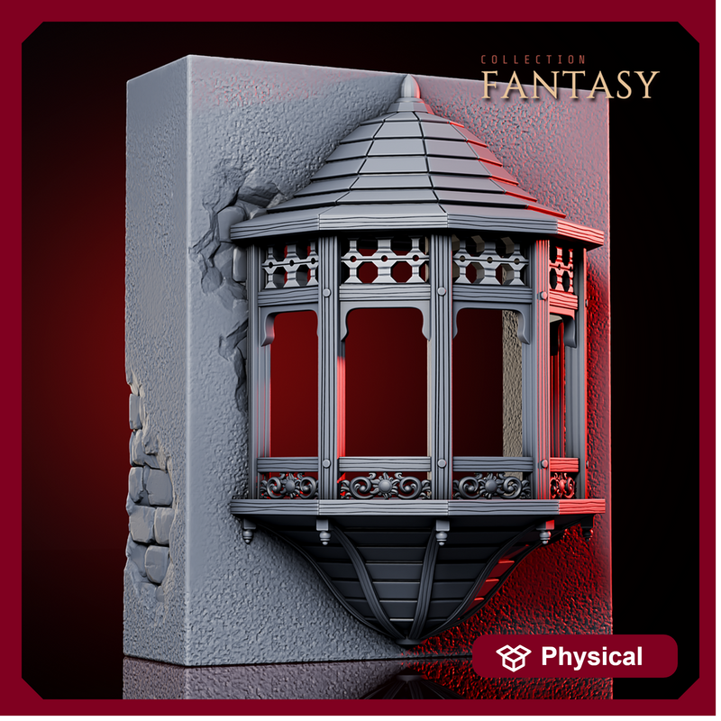 Oriental House Balcony - Only-Games