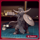 Female Dwarf 01 - TytanTroll Miniatures - DnD - Fantasy - 32mm