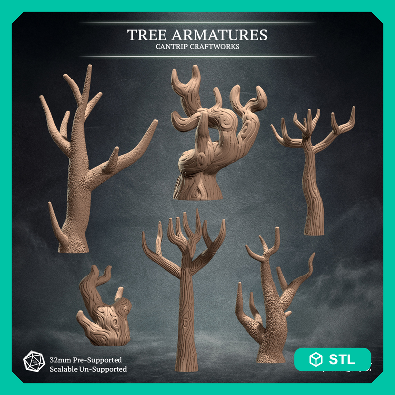 Tree Armatures - Basing Bits and Scatter Terrain