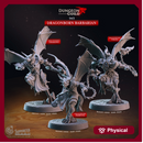 Dragonborn Barbarians - Dungeon Guild - CastNPlay - Terrain Wargaming D&D DnD 28mm 32mm 40mm 54mm