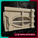 Reichlindorf House 5 - Timber Framed Village Home STL for DnD & Wargaming
