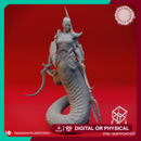 Marilith - Tabletop Miniature (Pre-Supported)