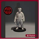 Print of the Dead - Drop 001 - Gareth Price - Grey Resin Heroic Size Miniature Print