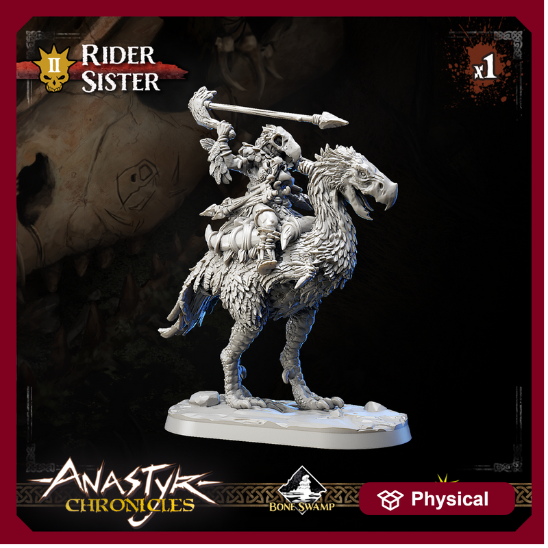 ANASTYR CHRONICLES - HUNTRESS_SISTER_MOUNTED (x1)