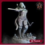 Isabetta of the Dawn- Witch Demon Hunter Female Cleric - Archvillain Games | 28mm, 32mm, 75mm Scales | Dungeons and Dragons | Pathfinder | - Only-Games