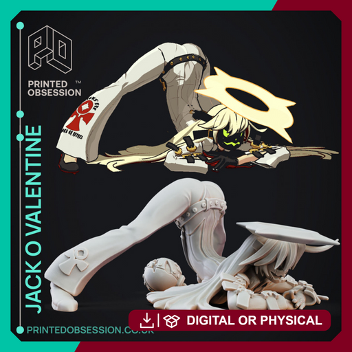 Jack'O'Valentine - Guity Gear - Fanart - 25cm model -#jackochallange - Only-Games