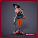Halloween witch / A