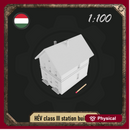 1/100 HÉV class III station building
