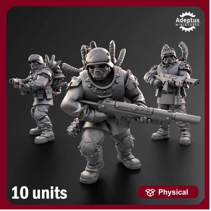 Squad. Varrox Regiment. Renegades and Heretics