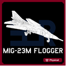 MiG-23M Flogger B (Clean, Wings In)