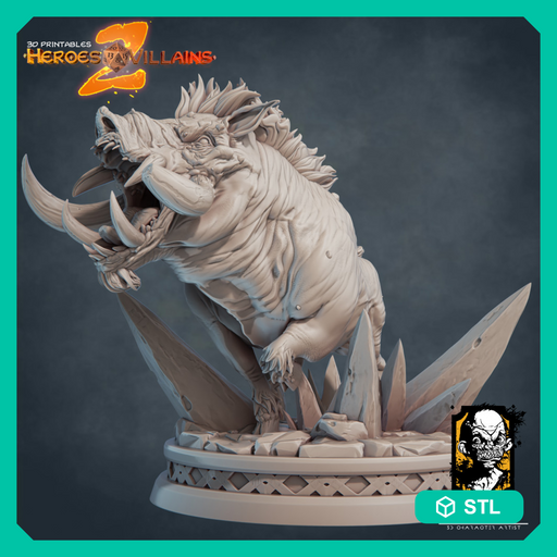 Skrofha the Wild Boar - Only-Games