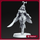 Nina - Female hunter - 32mm - DnD