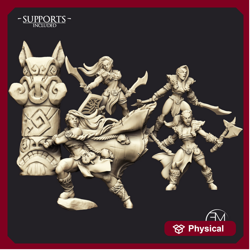 Barbarian Tribe (Amazons! Kickstarter)