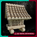 Kimonobe Lantern 2 - Asian-Inspired Village Terrain STL for DnD & Wargaming