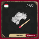 1/100 39M Csaba armoured car