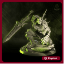Risen Royal Guard – Undead Elite Warrior 32 mm Miniature (Risen Necromantic Army)