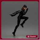 Batwoman leaps into the night wearing cowl cape gloves and boots 24