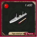 1/600 Fugas minelayer ship