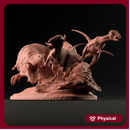 Tyrannosaurus chase 1-35 scale dinosaur