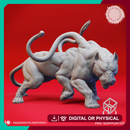 Displacer Beast - Agro - Tabletop Miniature (Pre-Supported)