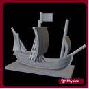 1/2400 Round Ship