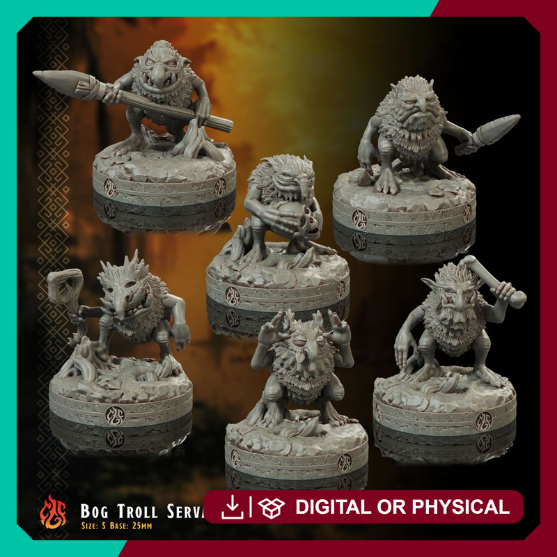 Bog Troll Servants