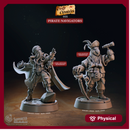 Pirate Navigators - Pirate Chronicles - CastNPlay - Terrain Wargaming D&D DnD 28mm 32mm 40mm 54mm