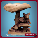 Mouse Mushroom Hide
