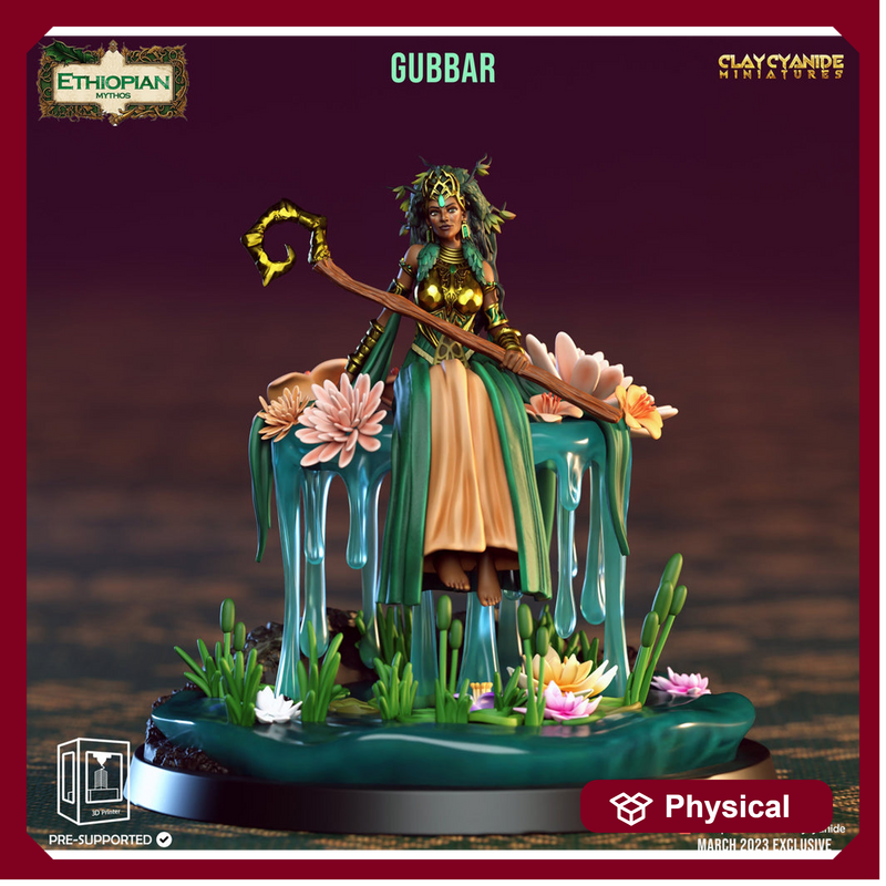 Female Human Druid Circle of Land Forest, Sorcerer| 28mm, 32mm, 54mm, 75mm Scale Resin Miniature | Dungeons and Dragons | Pathfinder | - Only-Games