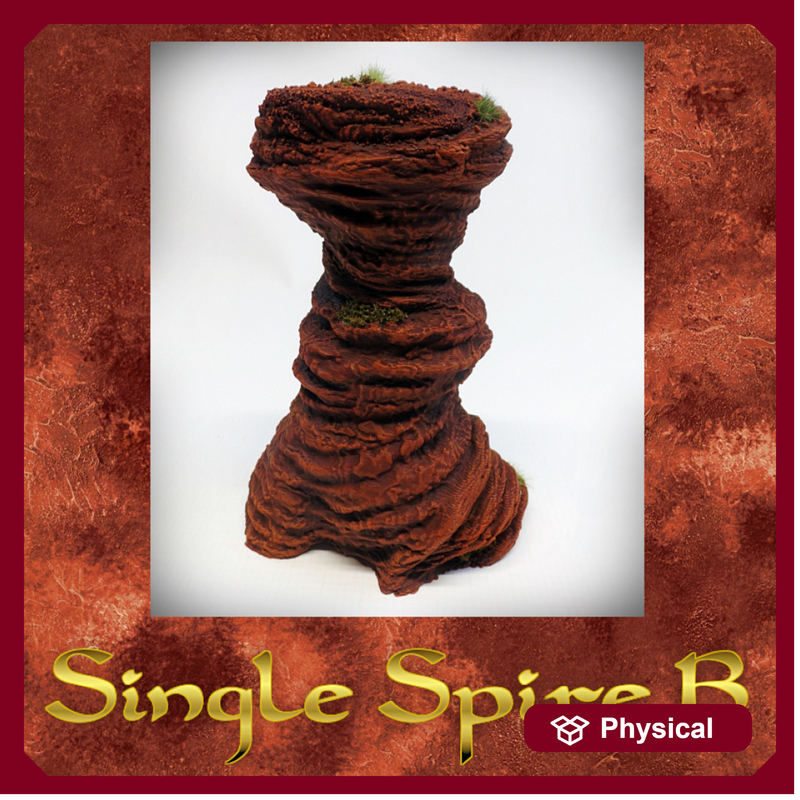 Single Spire B: Spires and Plateaus Terrain Set - Only-Games
