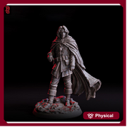 Ranger, Fighter, Paladin PC / NPC  | 28mm, 32mm,54mm75mm,100mm Scales | Mini D&D 5e Pathfinder Figurine |Dungeons and Dragons Flesh of Gods - Only-Games