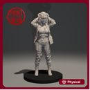 Print of the Dead - Drop 003 - Nina Patel - Printed in Grey Resin