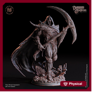 The Ghost Assassin | Undead Ghost, Specter | 28mm, 32mm, 75mm Scale Resin Miniature | D&D 5E | Flesh of Gods | Dungeons and Dragons | - Only-Games