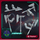Crimson Angels Dual hands Axe