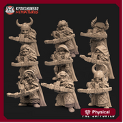 Female Dwarven Crossbow Unit (9 Dwarves) - Only-Games