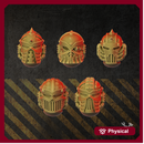 Full Metal Brotherhood Heads Set
