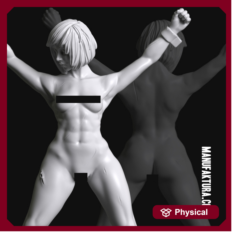 Sub Series 45 - Naked & Bound Female Battle Sister Prisoner Slave